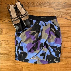 Banana Republic Multicolor Abstract Pencil Skirt